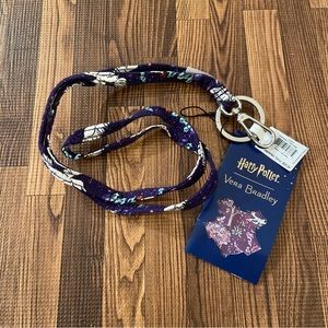 New Vera Bradley Harry Potter Forbidden Forest Ditsy Lanyard